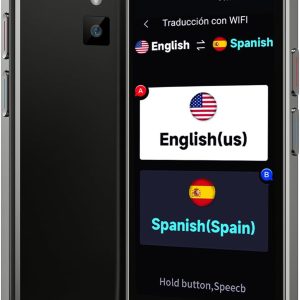AI Language Translator Device, 2026 Upgraded Translator No WiFi Needed, Support ChatGPT, Voice Instant Two-Way 150 Language Translator, Offline/Recording/Photo Translation for Business Travel