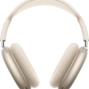 Apple AirPods Max Wireless Over-Ear Headphones, Pro-Level Active Noise Cancellation, Transparency Mode, Personalized Spatial Audio, USB-C Charging, Bluetooth Headphones for iPhone - Starlight